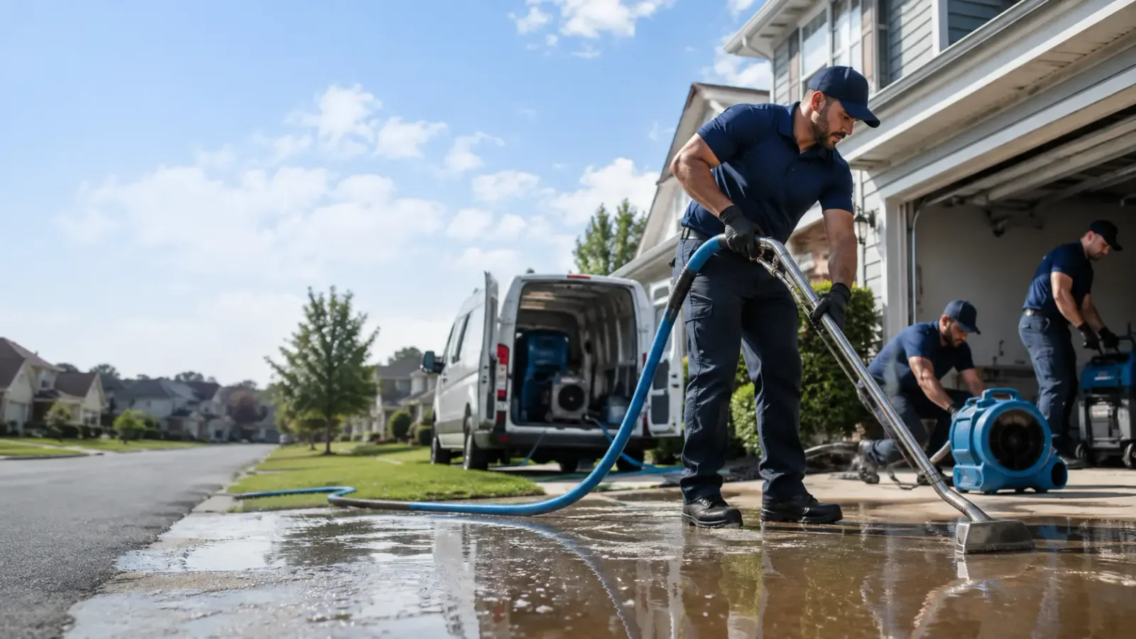 Flood Damage Restoration in Leslie, MO